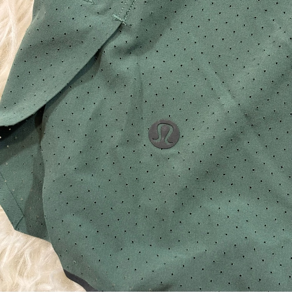 Lululemon Fast and Free Lined Short 6" Men’s XL Sage Green - Picture 8 of 16